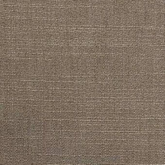 Porada fabric sample, woven taupe textile, irregular grid pattern with matte finish and visible fiber texture, labeled “lint”.