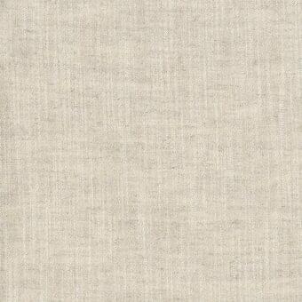 Woven fabric texture, light beige tone, linear pattern; dense matte weave with slight tonal variations, slubbed yarn structure, Porada collection.