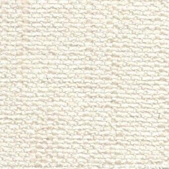 Creamy off-white madras fabric texture with subtle horizontal ribs, woven matte finish, and granular surface, from Porada fabrics collection.