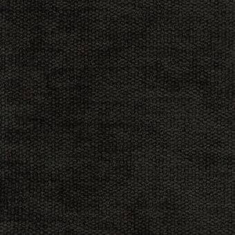 Dark gray fabric texture with a granular, pebbled surface; subtle imprinted text reads “porada > fabrics > fabric (c) > moran > 108”.