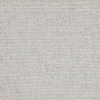 Porada fabric sample, light gray serge, tightly woven texture with matte finish and uniform weave, neutral cool tone.