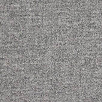 Medium gray serge fabric texture, dense weave with granular appearance, matte finish, Porada collection sample labeled “155”.