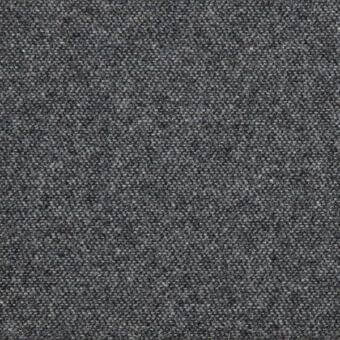 Porada Serge 159 fabric texture, muted gray wool blend, dense square weave with heathered shading and nubby matte finish.