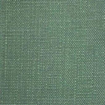 Sage green woven fabric texture with a dense grid pattern, matte finish, and subtle granular quality; Porada Silesia 150 label visible.
