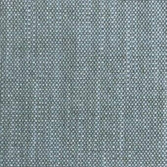 Gray woven fabric texture with vertical stripes, dense matte finish, and speckled tonal variations creating a structured textile pattern.