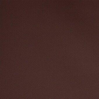 Porada Paros eco-leather texture, dark brown, densely patterned with small circular indentations and a matte finish.