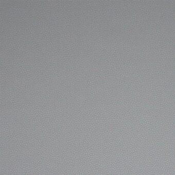 Paros eco-leather texture, medium gray, dense circular pattern, matte finish, consistent surface, Porada collection upholstery material.