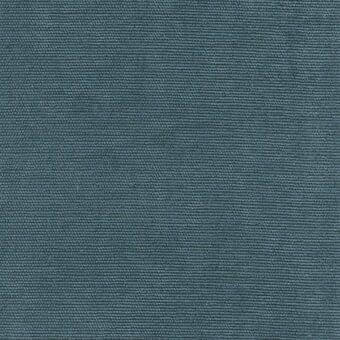 Teal woven fabric sample displaying a dense, nubby texture with a heathered effect and a regular square grid weave, part of the Porada range.