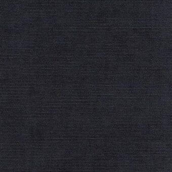Charcoal gray woven fabric sample displays a dense, matte texture with a regular grid pattern from horizontal and vertical threads.