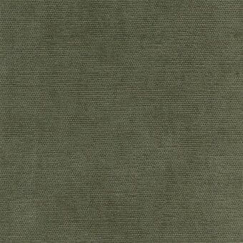 Olive-green woven fabric texture with a plain weave, matte finish, and subtle grid pattern; “porada” branding visible at the bottom edge.
