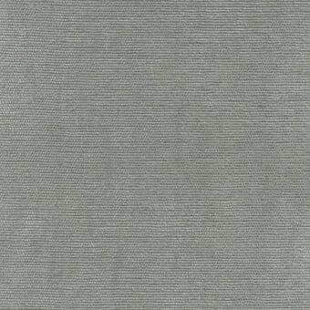Gray woven fabric texture with a square grid pattern, exhibiting a matte finish and subtle tonal variations in the cool gray color.