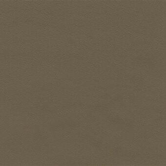 Olive-green leather sample with fine granular texture, identified as “1627” from Porada’s collection, displayed against a neutral backdrop.