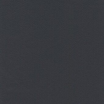 Dark gray leather texture sample with a pebbled surface, displaying a consistent charcoal tone and subtle creases, labeled “l623”.