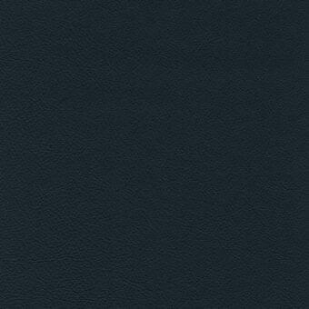 Dark teal leather texture sample, subtly pebbled grain, matte finish, Porada l644 collection, dense weave, muted charcoal undertones.