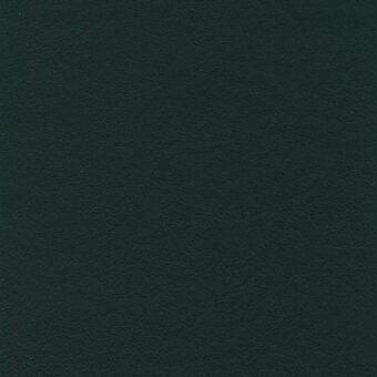 Teal leather sample with mottled grain texture, matte finish, categorized as Porada “leather (extra)” l653, displaying natural tone variations.