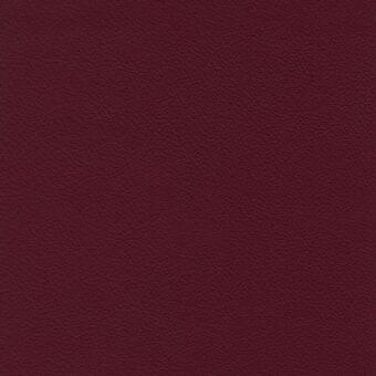 Burgundy leather texture sample with granular surface, matte finish, and fine pebbled pattern; identified as “l655” from Porada leathers.