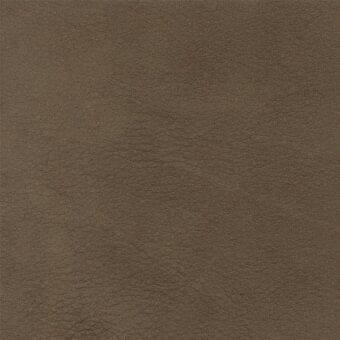 Porada nabuk leather texture, medium brown, velvety surface with grain pattern and subtle tonal variations, matte finish.