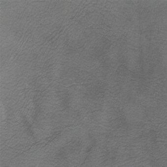 Gray nubuck leather texture sample displaying a soft, velvety surface with subtle wrinkles and tonal variations; labeled “Porada leather (lux) 2117”.