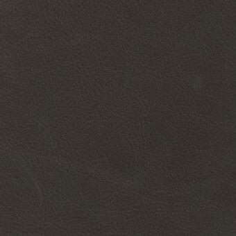 Dark brown leather texture sample, fine-grained surface with subtle creases, matte finish, Porada leather collection “25.”