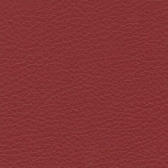 Reddish-brown leather texture with embossed grain pattern, matte finish, and subtle color variations; labeled “porada leather (plus) 28.”