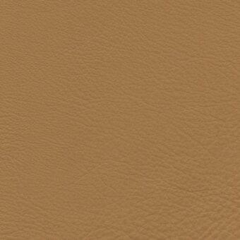 Medium-brown leather texture with natural grain pattern, matte finish, and subtle tonal variations; Porada "leather (plus)" collection.