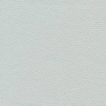 Light gray leather texture sample with fine grain, matte finish, and subtle tonal variations against a white backdrop; Porada d28 collection.