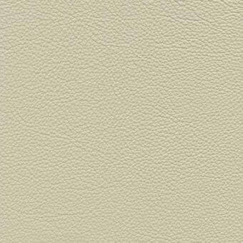 Leather texture sample, light beige, full-grain with visible pores and matte finish; Porada “d87” collection material closeup.