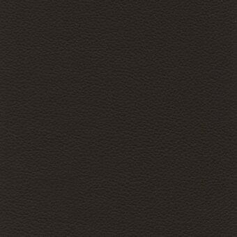 Dark brown regular grain leather texture sample with a fine pebbled pattern, matte finish, and subtle tonal variations; labeled “Porada d95”.