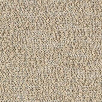 Potocco Aida A2F Sabbia fabric texture, beige granular surface, irregular particle arrangement, warm sandy tones, diffused studio lighting.