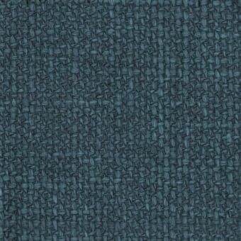 Potocco Alba D6I Petrolio fabric texture, muted petrol blue woven threads, dense repeating pattern, matte finish, synthetic fiber.