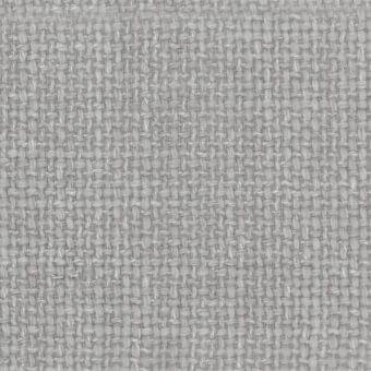 Indoor fabric sample “alba” by Potocco, d6j light grey, displays a dense, matte grid weave texture for upholstery applications.