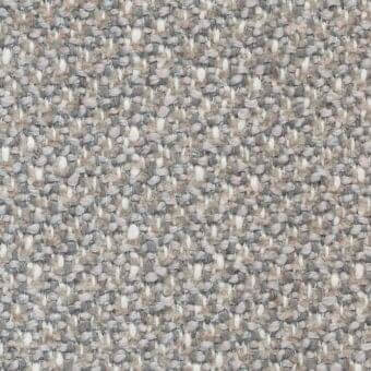 Potocco Betty A9M Grigio Chiaro fabric, light gray woven textile with horizontal directionality and heathered, nubby texture.