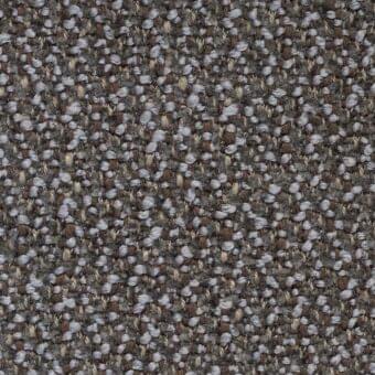 Potocco Betty A9P Antracite indoor fabric, dense gray weave with irregular circular pattern and nubby texture.