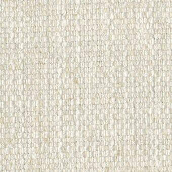 Potocco Bliss H1X Bianco fabric texture, creamy white woven upholstery with a dense square grid pattern and matte nubby surface.
