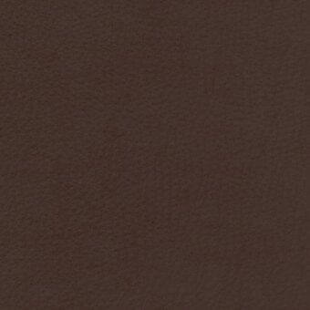 Potocco Pot Flamingo Mogano fabric sample, warm brown woven texture, matte finish, dense close-knit structure on white background.