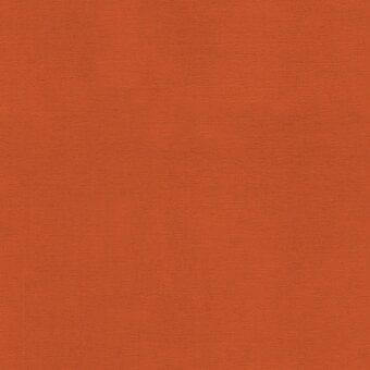 Arancio indoor fabric with a tight weave and matte texture, displaying a solid warm orange color and granular surface appearance.