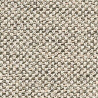Potocco Cielo A6H Panna fabric, beige and taupe woven grid texture, diagonal matte surface with knotted yarn intersections.
