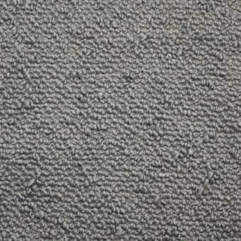 Potocco Dafne B2G Antracite fabric texture, muted anthracite gray, dense nubby weave with raised rounded elements, matte finish.