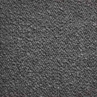 Woven fabric texture, gray tones, nubby surface; Potocco dolly q2e grigio indoor covering sample with matte finish and granular detail.
