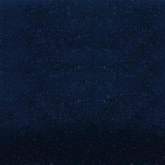 Potocco Doro H2N Notte fabric, dark blue, granular texture with mottled effect and dense, velvety woven construction.