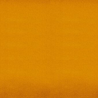 Ochre fabric sample displaying a tightly woven granular texture, consistent matte color, and subtle tonal variations for depth.
