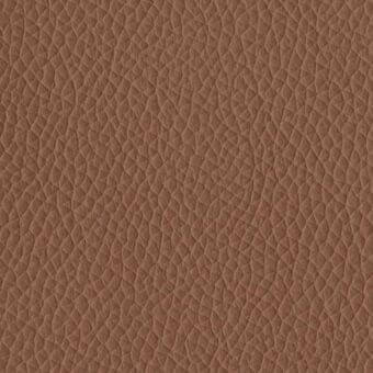 Brown geo leather noce p1n texture with repeating polygonal embossing, matte finish, suitable for upholstery applications.
