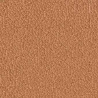 Brown leather texture with repeating polygonal pattern, exhibiting a granulated surface and warm tonal variations suitable for rugs.