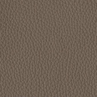 Gray-brown geometric leather texture with matte finish, displaying a dense pattern of irregular polygons; Potocco “geo leather tronco p1m” covering.