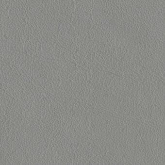 Galea leather Grigio C4R texture, medium gray, fine grain with subtle creases, matte finish, Potocco coverings collection.