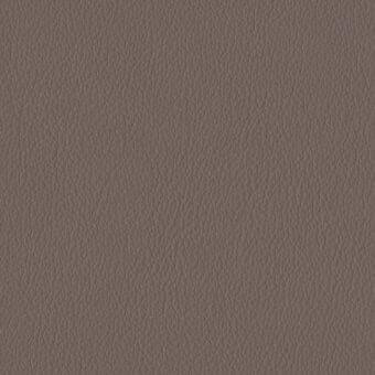 Galea leather sample, Marmotta C4S color, fine-grained pebble texture, muted warm brown, matte finish, durable upholstery material.