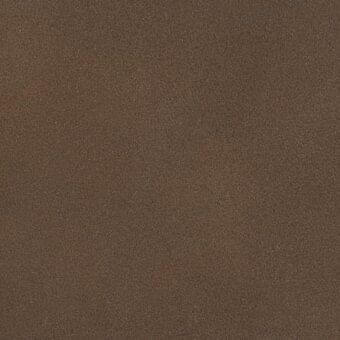 Nina Leather Marrone KL sample, warm brown, dense granular texture, matte finish, Potocco coverings collection upholstery material.