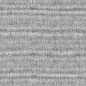 Medium gray woven fabric texture with a dense, plain weave and matte finish, suitable for upholstery or outdoor use.