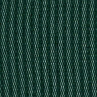 Dark green outdoor fabric texture, “Shell E2H Bosco” by Potocco, displays a dense, repeating circular perforation pattern with a matte finish.