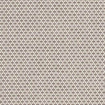Potocco Star B4R Grigio outdoor fabric, beige woven grid with dark gray star pattern, dense matte texture.